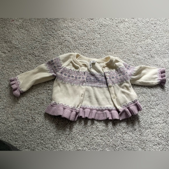 Janie and Jack Sweater Baby Outfit - Picture 4 of 8